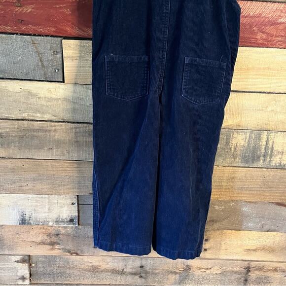Talbots Kids Navy Train Corduroy Overalls Size 24 Months - Picture 7 of 12